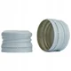 shumee 100x pokrovčki za steklenice fi 28 mm beli pokrovčki za steklenice 28x18 mm