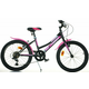 DINO Bikes - Dječji bicikl 20 420D-04SC - AURELIA crno-roza sa brzinama