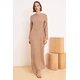 Trendyol Modest Ženska haljina Tctss26Eb00074, Bež
