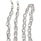 Multifunctional Chain with Pearls 2-Pack - Silver Colors