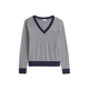 TOMMY HILFIGER Pulover mornarska/rdeča/bela