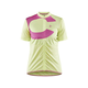 Craft ženska kolesarska majica s kratkimi rokavi core endur logo jersey giallo-camelia