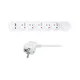Solight PP152PD20 - Produžni kabl sa prekidačem, 5 utičnica, USB A+C za punjenje, 3 m