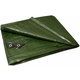 Ponjava zelena - srebrna 3x5 m 130 g / m2