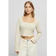 Womens soft grass with short ribs and long sleeves