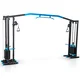 THUNDER Večpostajna domača telovadnica THUNDER CRAGY – Functional Trainer, 2x50 kg uteži, zgornji & spodnji škripci, nastavljiva višina, širok razp, (5000089814)