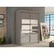 Garderobna omara Closico 109 (Kašmir) Kašmir, 200x120x58cm, Vrata omare: Drsna