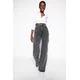 Trendyol Anthracite High Waist Wide Leg Jeans