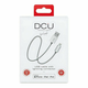 NEW USB polnilni kabel Lightning iPhone DCU Srebrna 1 m