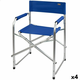 Sklopiva stolica za kampiranje Aktive Plava 56 x 78 x 49 cm (4 kom.)