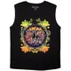 Fleetwood Mac Majica Circle Floral Logo Unisex Black L