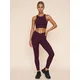 Sinsay - Sportske helanke Active - mahagoni