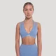 GymBeam Flow Sports Bra Azure