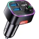 FM SYNCWIRE FM oddajnik Bluetooth 5.4, 48W (36W PD + 12W), adapter za avto, svetlobni senzor, HiFi bas