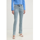 Morgan Jeans hlače 221-PDROIT Modra Slim Fit