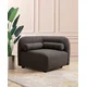 Atelier del Sofa Fotelja Viktor 90x74x90cm Tamnosiva