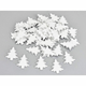 Rayher. Lesene smreke bele, 2.5x3cm, set 10