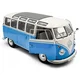 1:18 VOLKSWAGEN T1 SAMBA MODRA / BELA 1962 - SOLIDO