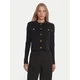 TWINSET Pletena jopica 252TP320A Črna Regular Fit