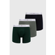 Boksarice Tommy Hilfiger 3-pack moške, zelena barva, UM0UM02941