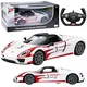 shumee Porsche 918 Spyder Performance avtomobil na daljinsko vodenje, bel, Rastar 1:14