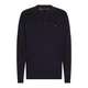 Tommy Hilfiger Pulover Pima MW0MW36519 Mornarsko modra Regular Fit