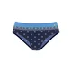 LASCANA Bikini hlačke modra/mornarska/zelena/bela