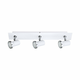 Eglo Tamara 1 spot/3, led, 3x3,3w, 3x240lm, ip44, hrom/bela