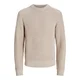 JACK & JONES Muški džemper 12266406, Bež