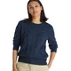 Tommy Hilfiger Pulover WW0WW43586 Mornarsko modra Regular Fit