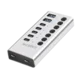 LogiLink USB Hub 7-portni, USB-A/C, stikalo