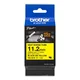 BROTHER Brother HSE631E Rumen/črn trak 11,2mm termo skrčljiv, (20862080)