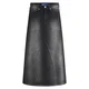 KARL LAGERFELD JEANS Krilo črn denim