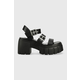 Sandale Steve Madden Locate za žene, boja: crna, s debelom petom, SM11002525