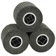 Brusni valjci 3 pcs Crna 12 x 12 x 10 cm Sintetička vlakna