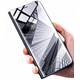 Onasi Clear View preklopna torbica za Samsung Galaxy Note 10 N970, črna