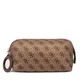 Kozmetični kovček Guess Adrian Logo Travel TWNB21 68851 Svetlo rjava