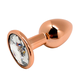 Woomy Tralalo Metal Plug Rose Gold & White S