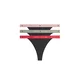 Tommy Hilfiger Underwear Tangice svetlo zelena/roza/rdeča/črna