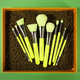 Docolor set kistova - 10pcs Neon Makeup Brush Set (N1001) // Oštećeni proizvodi