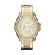 Ročna ura Fossil Riley ES3203 Zlata