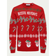 Only & Sons Pulover ONSXmas smaragd / rdeča / črna / bela