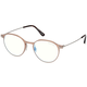 Tom Ford FT5866-B 035 ONE SIZE (52) Rjava/Kristalna