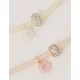 Monsoon Children Set narukvica Pearl, 2 komada, Roze i krem