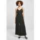 Womens modal spaghetti jumpsuit black