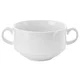 shumee Bouillon Bowl Bela skleda za juho ali golaž z ročaji 290 ml