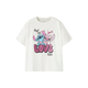 NAME IT Majica NKFDYMIR STITCH golobje modra / lila / majnica / bela