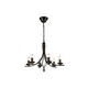 Luster na lancu LUCA 6xE14/40W/230V