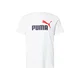 PUMA Essentials 2 Colour No. 1 Logo Tee Men, Clothing, White/Red, XL
