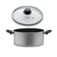 Piardi Home Šerpa sa poklopcem Fireworks Line 24 cm, 6.3l, Siva